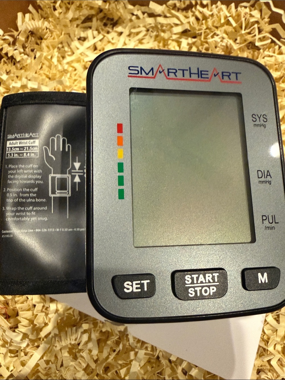 Digital Blood Pressure Monitor - Gray/Black